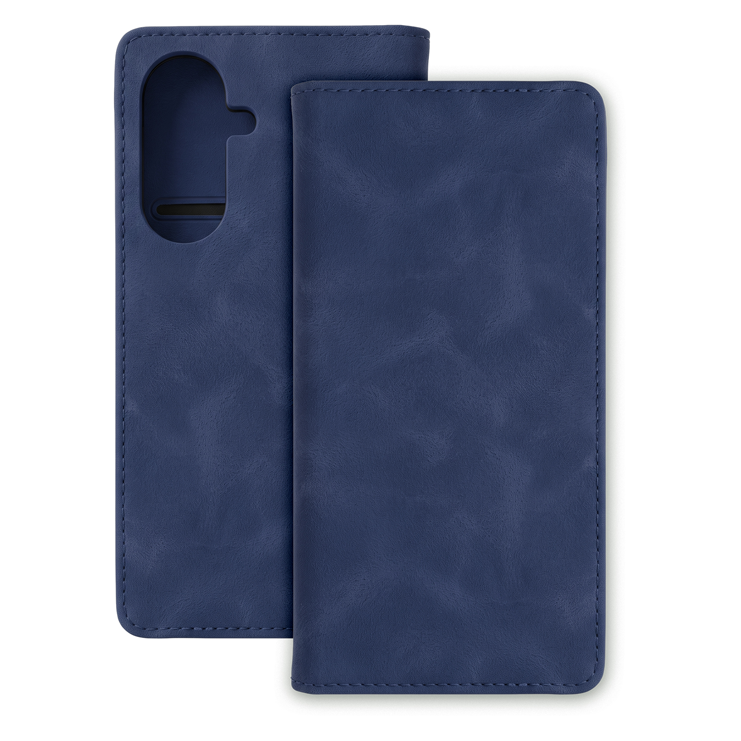 Smart Suede fodral för Samsung Galaxy A27 5G marinblå