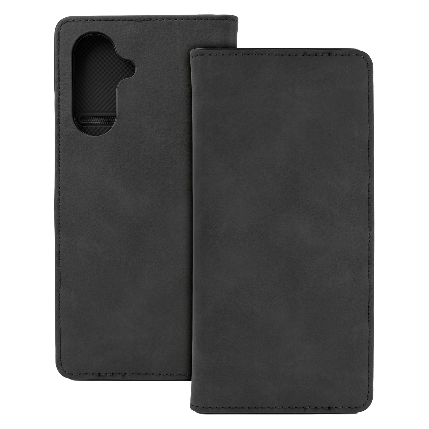 Smart Suede fodral för Samsung Galaxy A17 4G / A17 5G / A26 5G / A18 5G svart