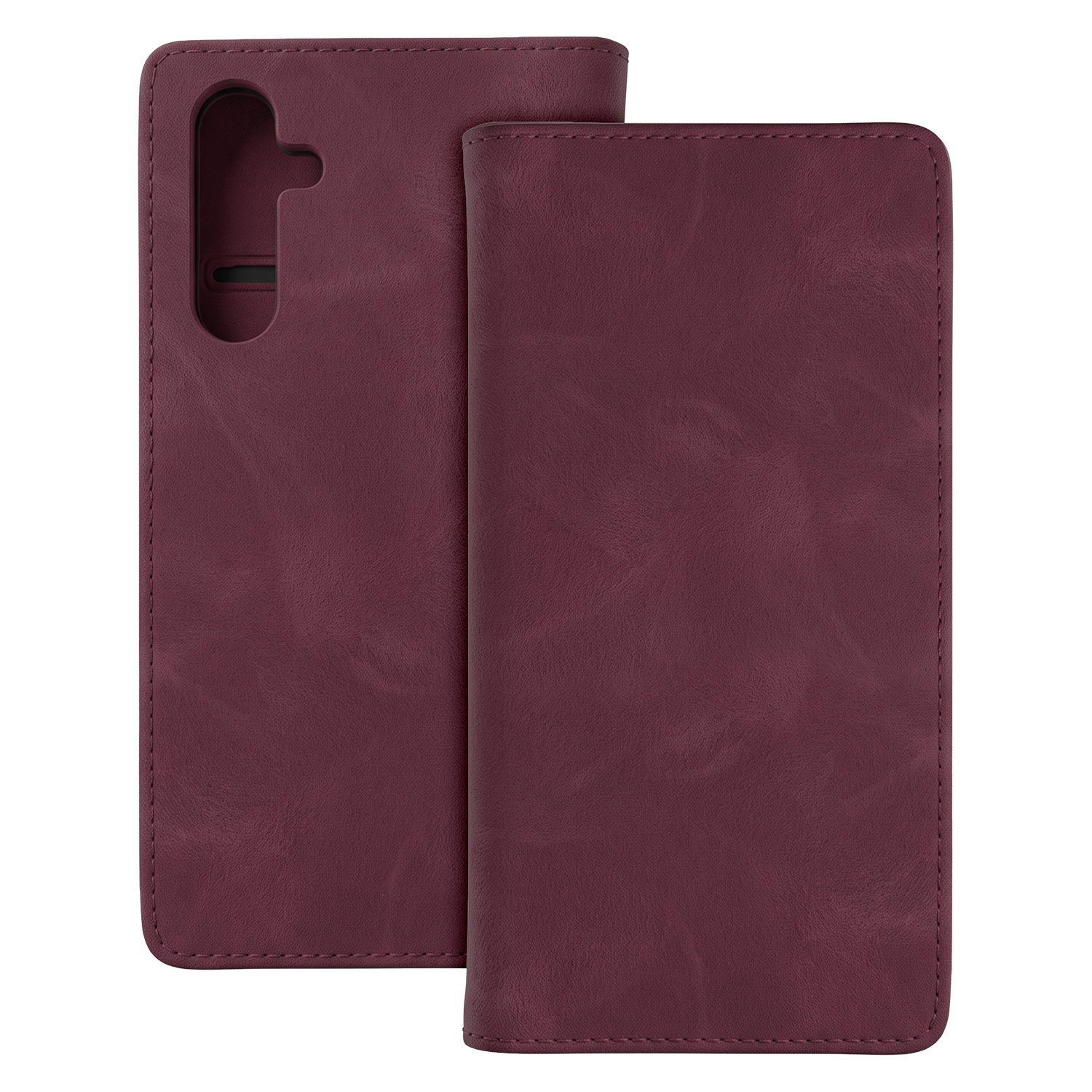 Smart Suede fodral för Samsung Galaxy A54 5G maroon
