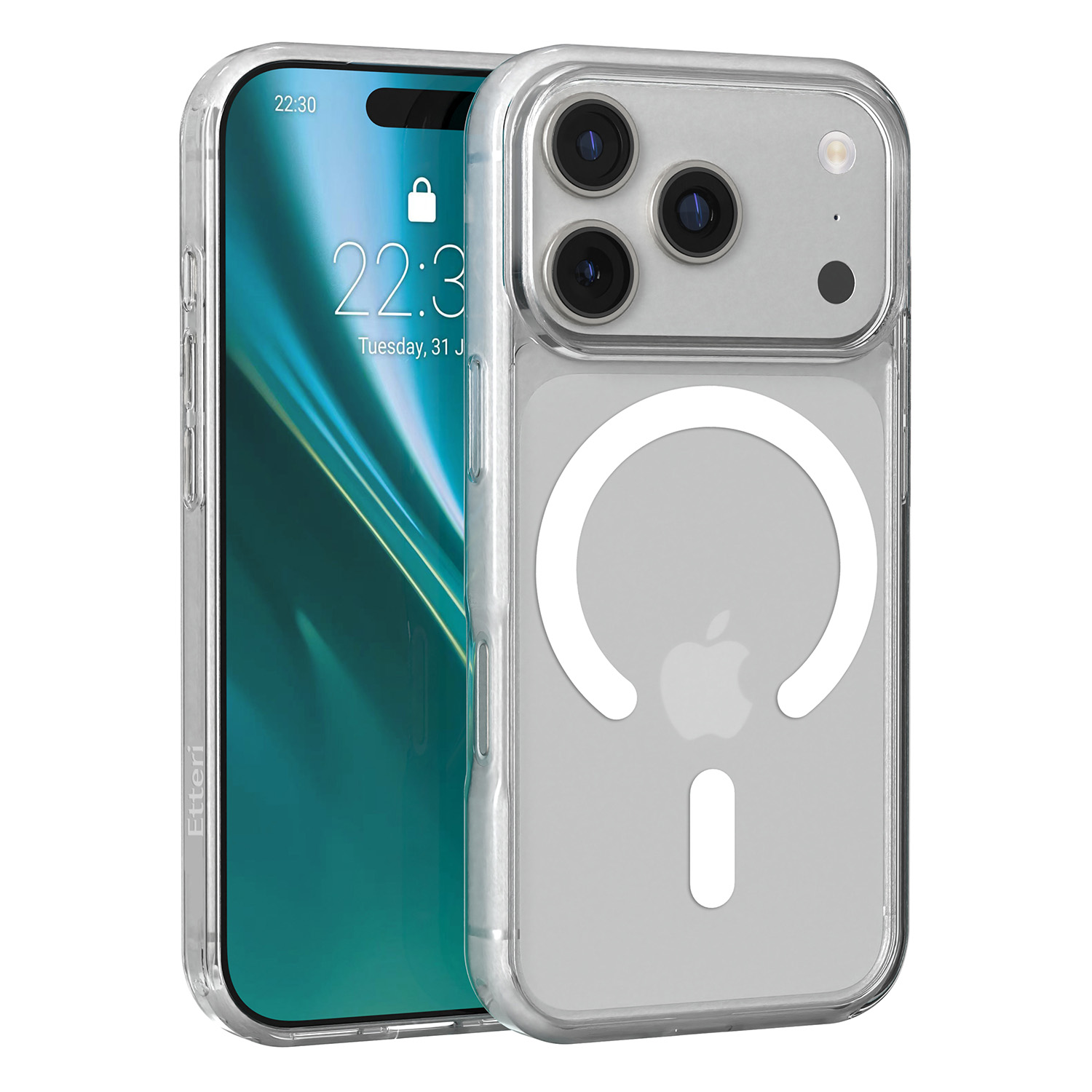 Etteri Ultimate Mag skal för iPhone 17 Pro Max / 18 Pro Max transparent