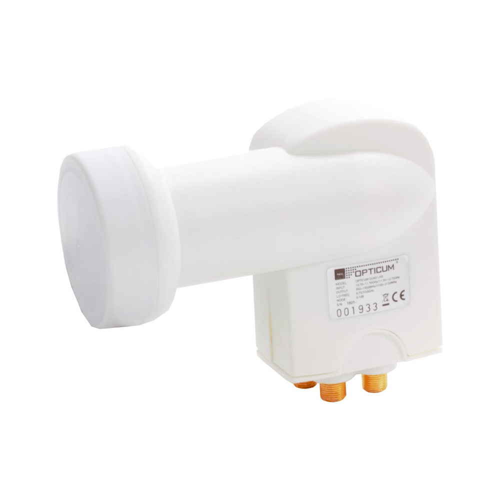 Converter SAT QUAD Opticum röd ROBUST [0043]