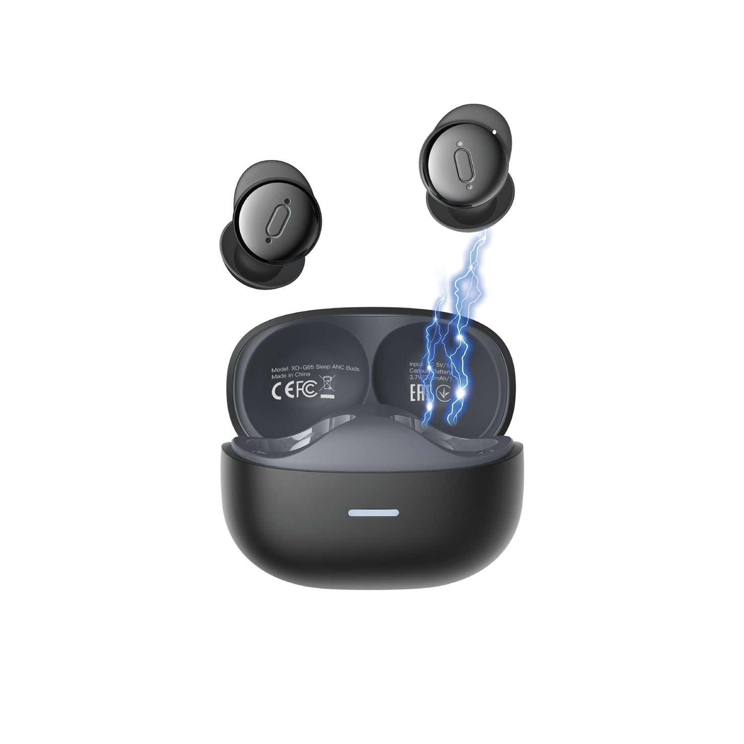 XO Bluetooth hörlurar G65 TWS svart