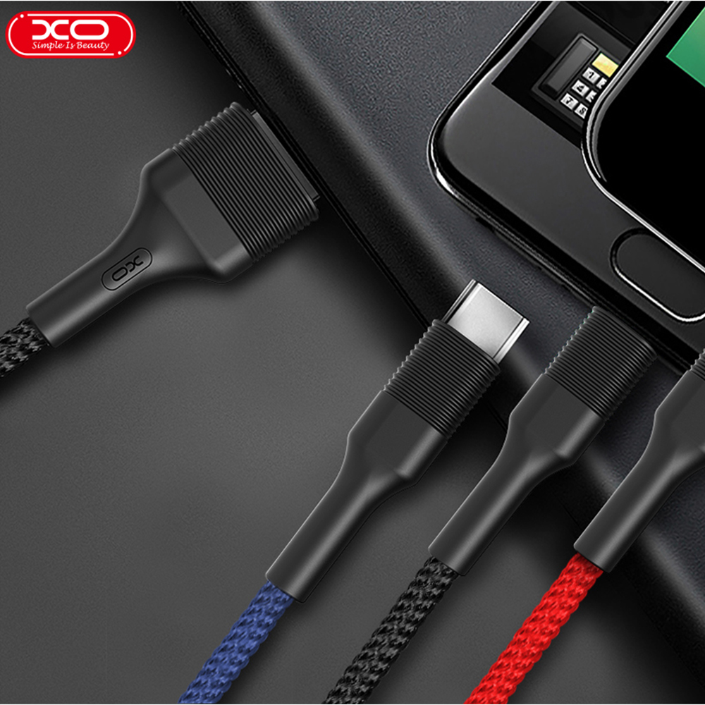 Adaptateur XO NB130 Micro USB Vers Lightning - Noir