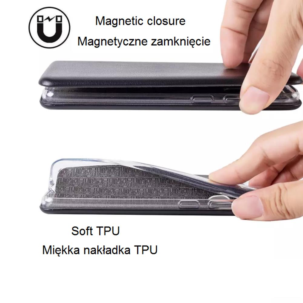 Etui Smart Diva do iPhone 11 ciemnozielony