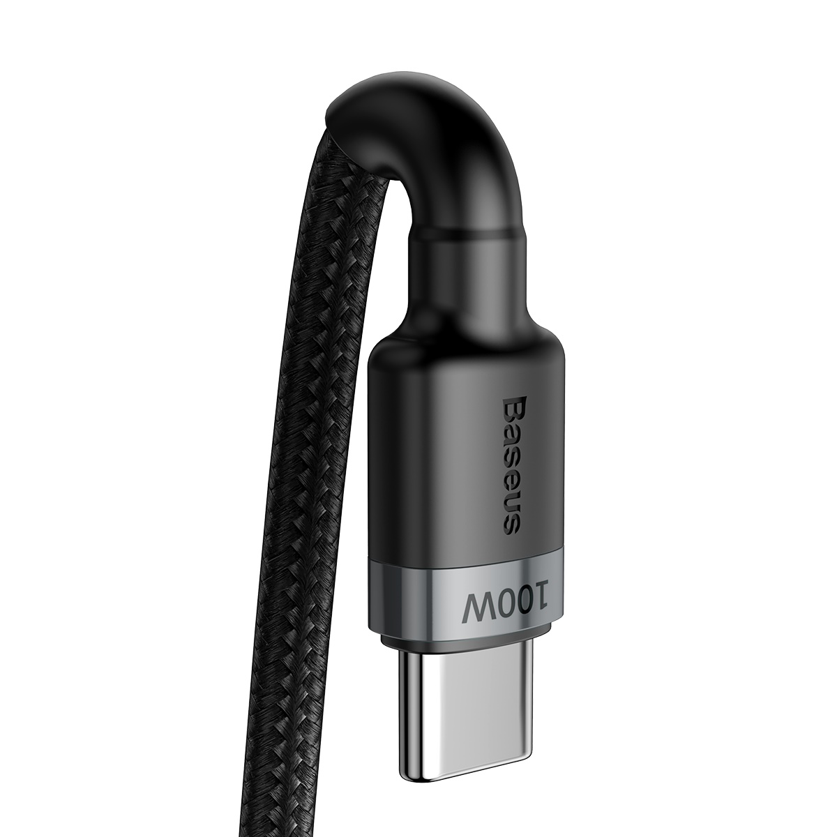 Baseus cable Cafule PD USB-C – USB-C 2,0 m 5A gray-black 100W