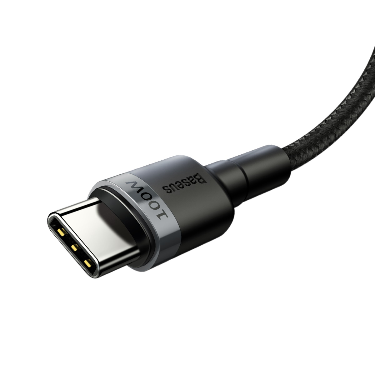 Baseus cable Cafule PD USB-C – USB-C 2,0 m 5A gray-black 100W