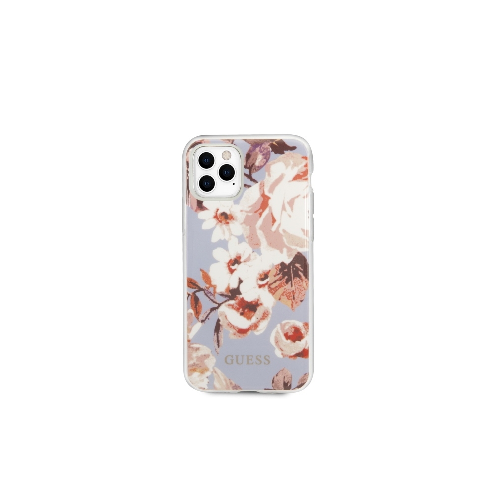 Guess Case For Iphone 11 Pro Max Guhcn65imlfl02 Lilac Hard Case Flower Collection