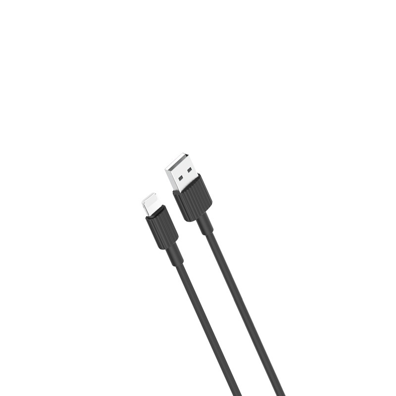 XO-kabel NB156 USB – Lightning 1,0 m 2,4A svart