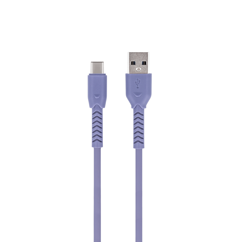 Maxlife MXUC-04 cable USB – USB-C 1,0 m 3A purple