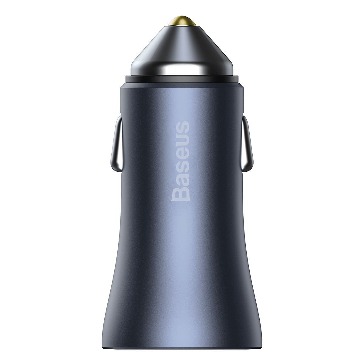 Baseus car charger Golden Contactor Pro PD 40W 1x USB 1x USB-C dark gray