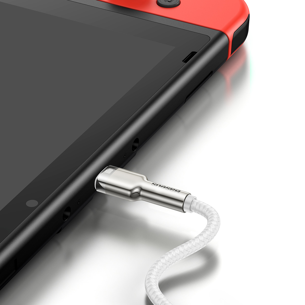 Baseus cable Cafule Metal PD USB-C – USB-C 1,0 m white 100W