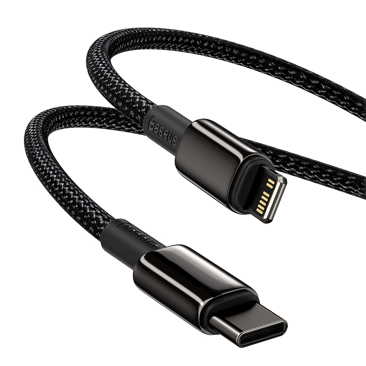 Baseus cable Tungsten PD USB-C – Lightning 1,0 m black 20W