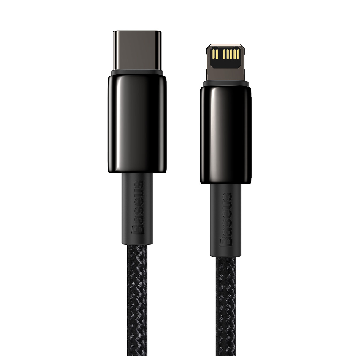 Baseus sladd Tungsten PD USB-C – Lightning 2,0 m svart 20W
