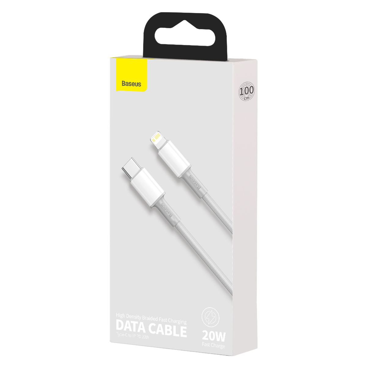 Baseus cable High Density PD USB-C – Lightning 1,0 m white 20W