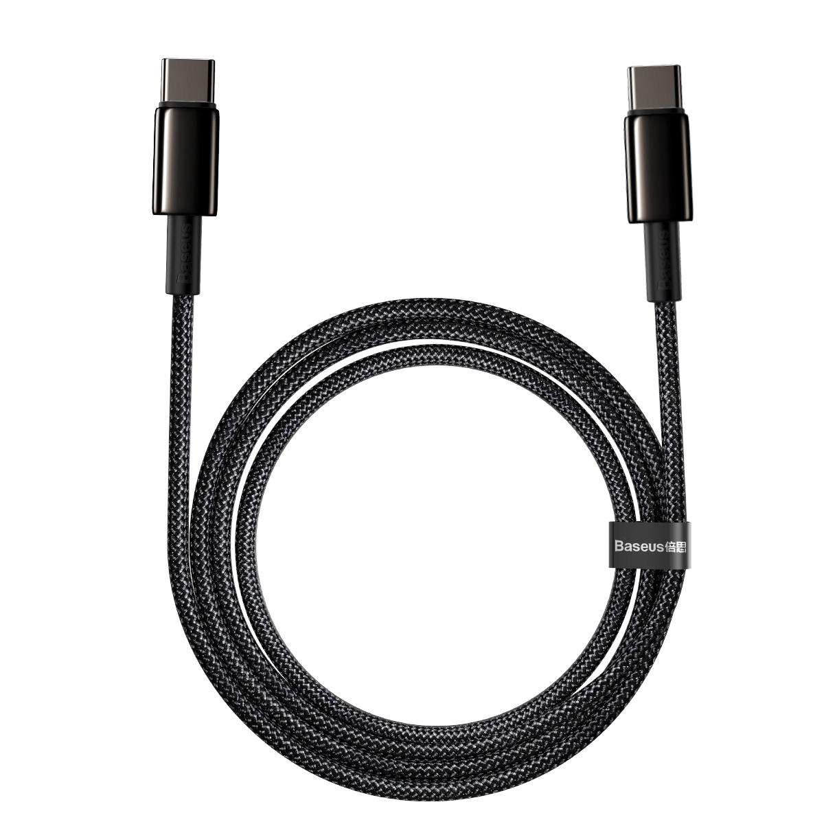 Baseus cable Tungsten PD USB-C – USB-C 2,0 m black 100W