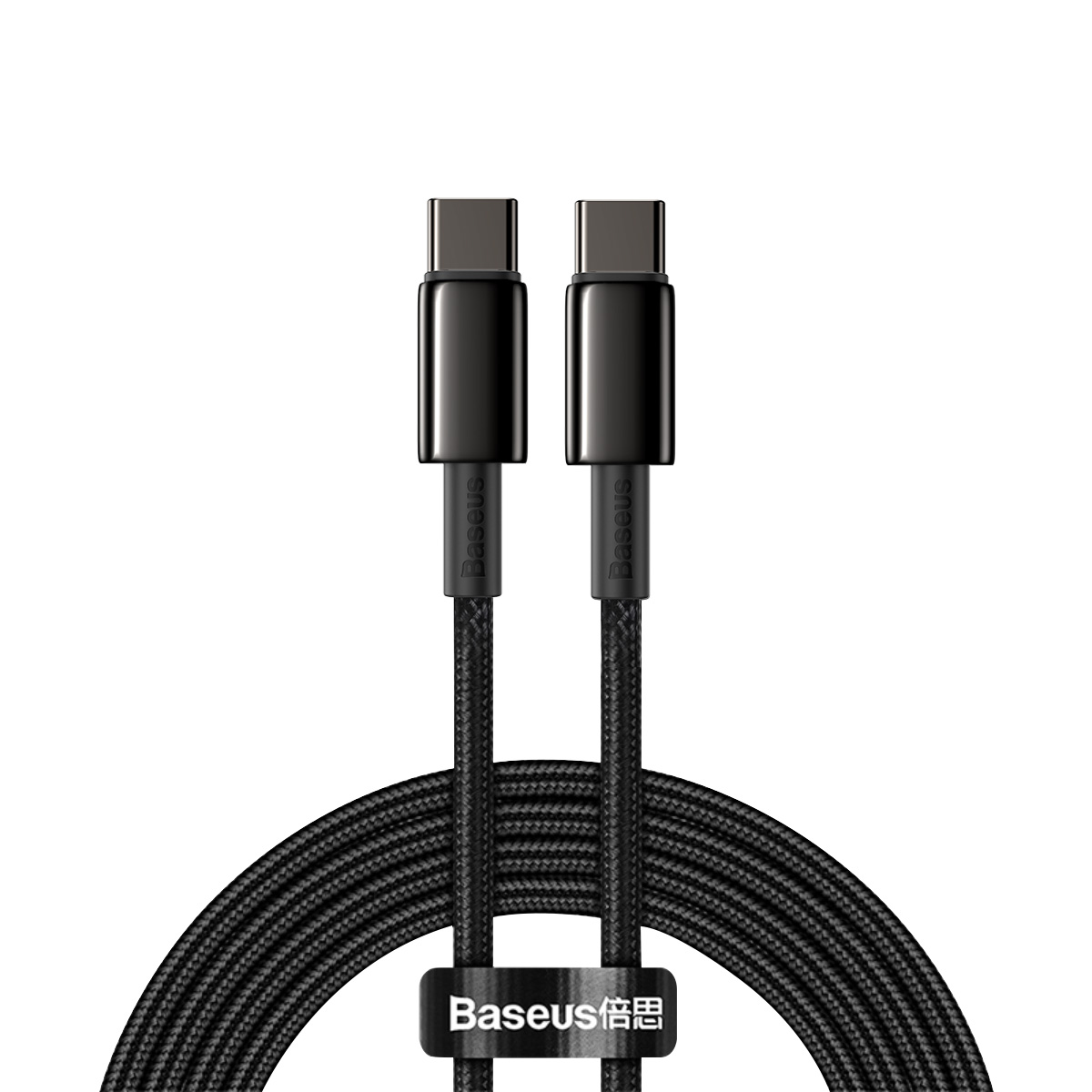 Baseus cable Tungsten PD USB-C – USB-C 2,0 m black 100W