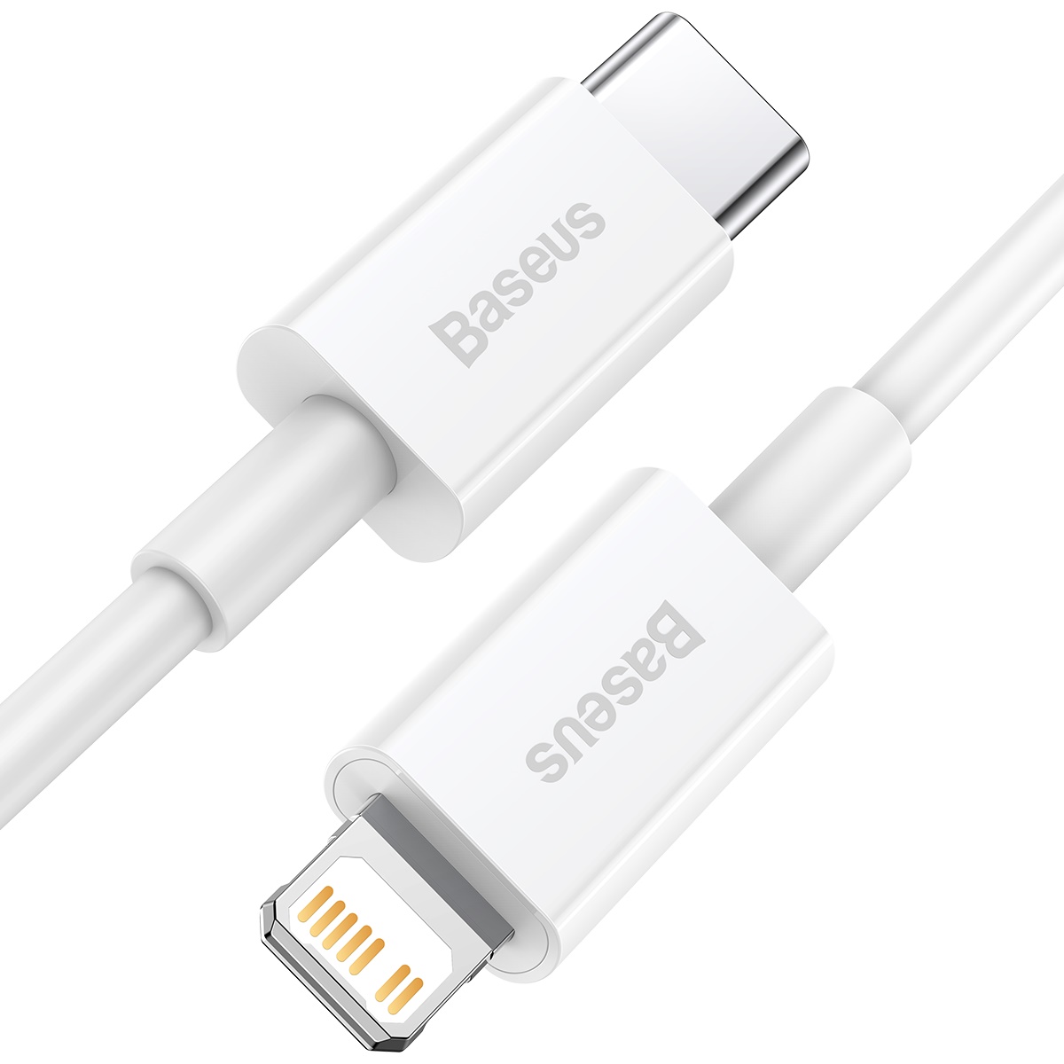Baseus sladd Superior PD USB-C – Lightning 1,5 m vit 20W