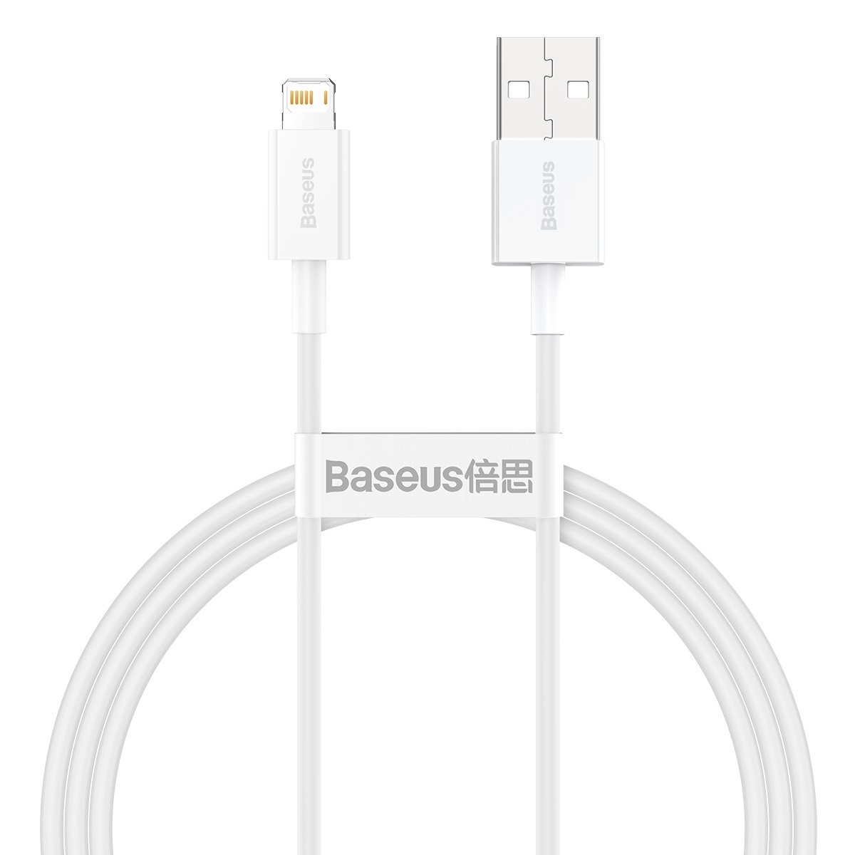 Baseus cable Superior USB – Lightning 1,0 m 2,4A white