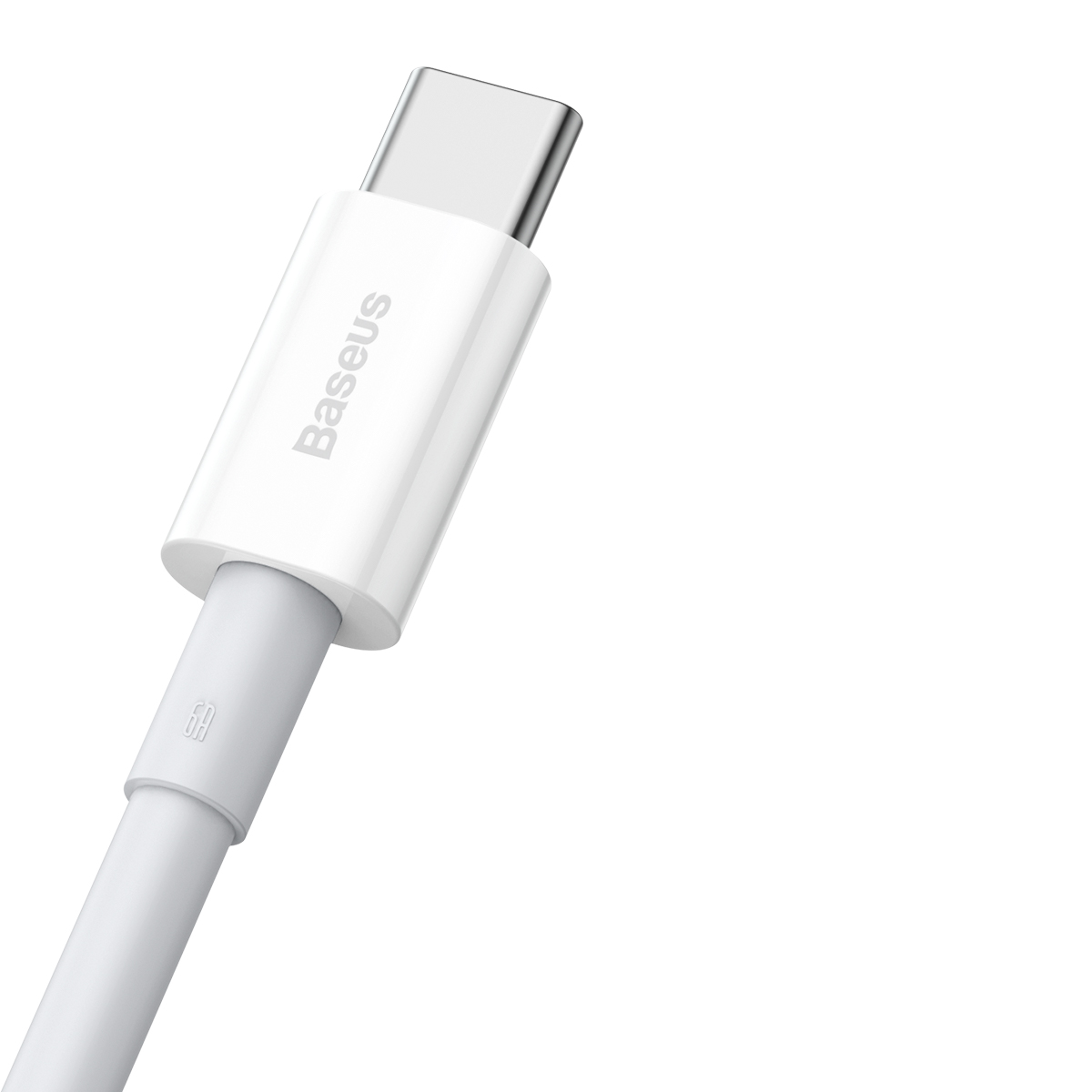 Baseus kabel Superior USB – USB-C 1,0 m vit 66W