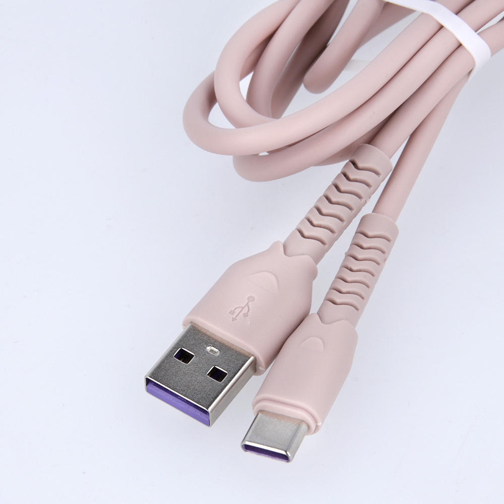 Maxlife MXUC-04 cable USB – USB-C 1,0 m 3A pink