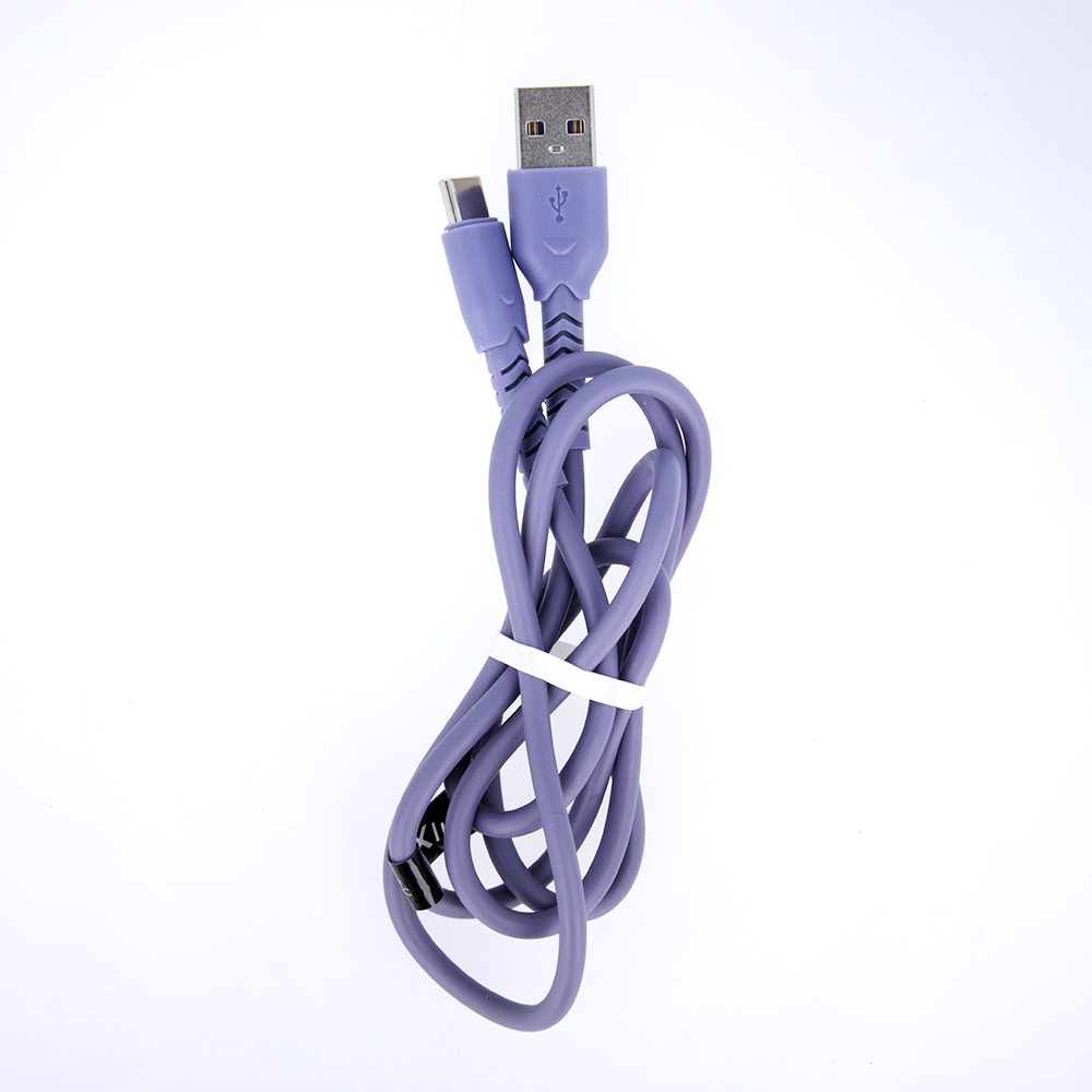 Maxlife MXUC-04 cable USB – USB-C 1,0 m 3A purple