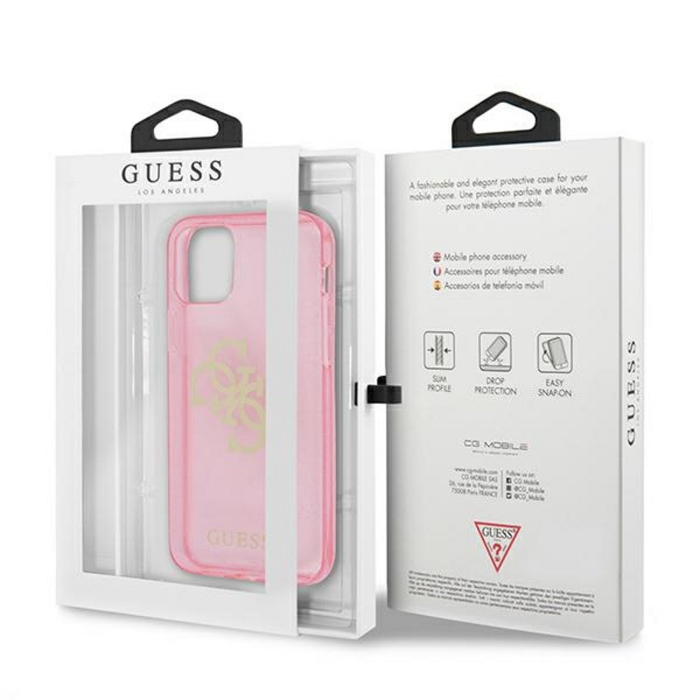 Funda Guess para iPhone 11 6.1 Rosa 4G - Guess