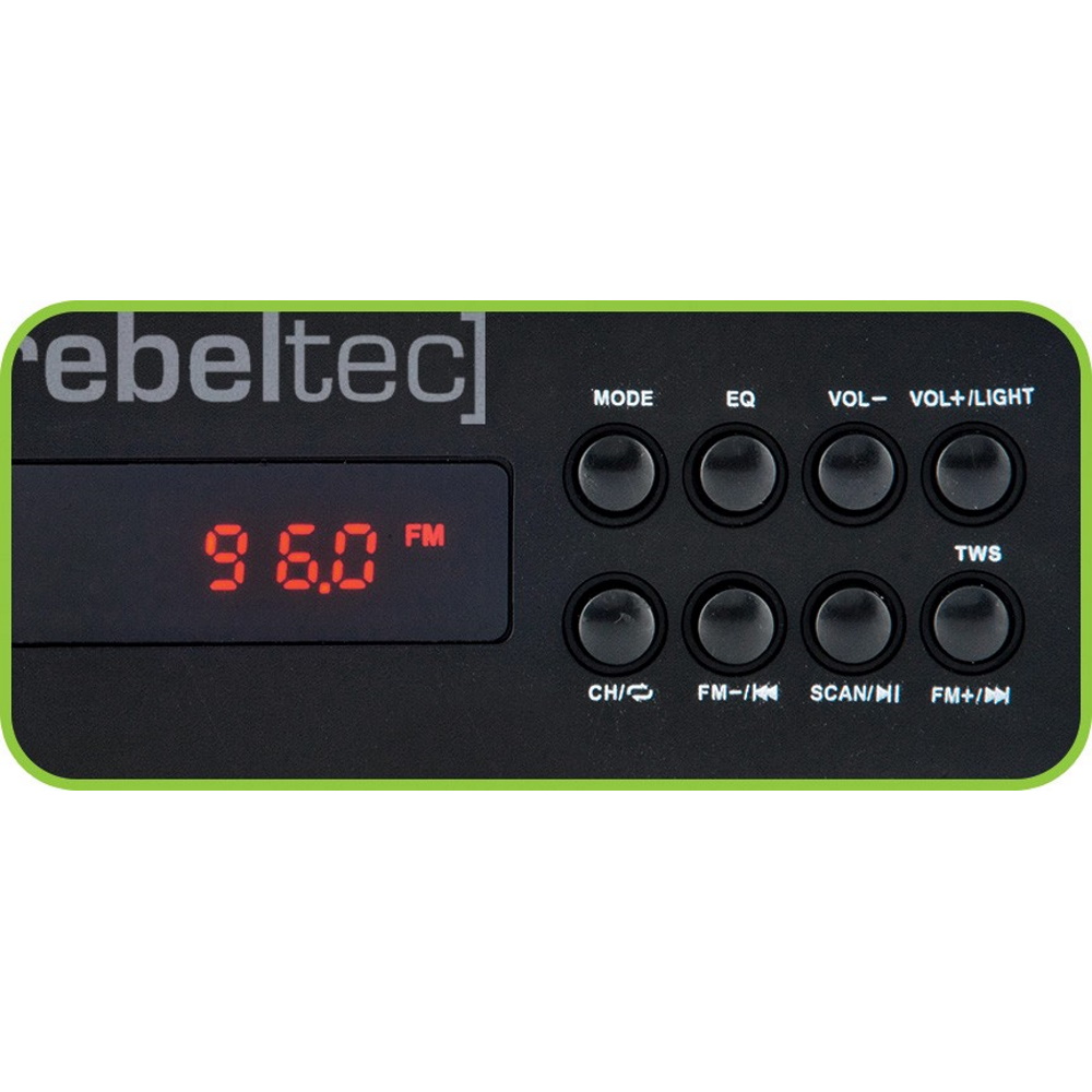 Rebeltec głośnik Bluetooth Corfu czarny