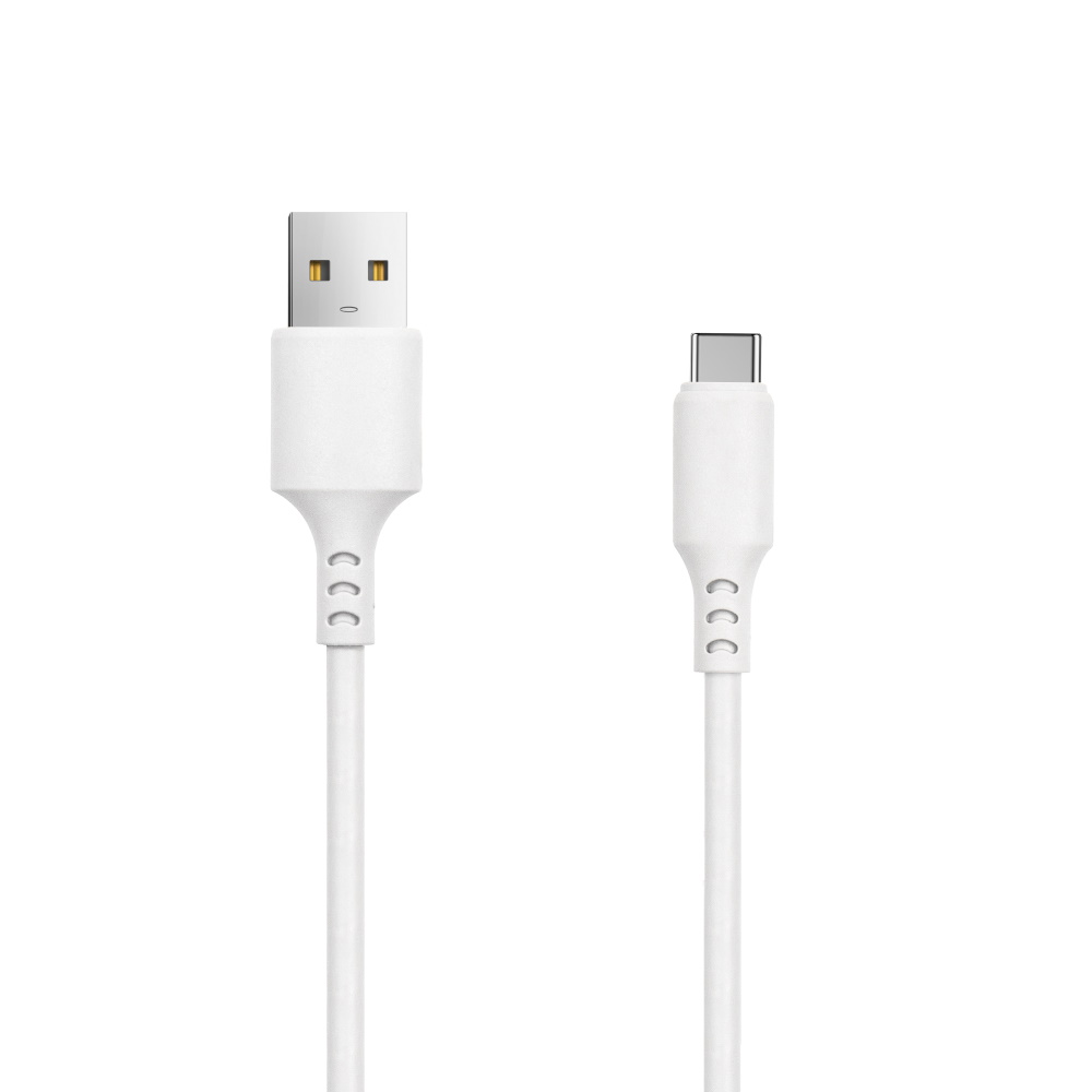 Setty cable USB – USB-C 1,0 m 2A white NEW