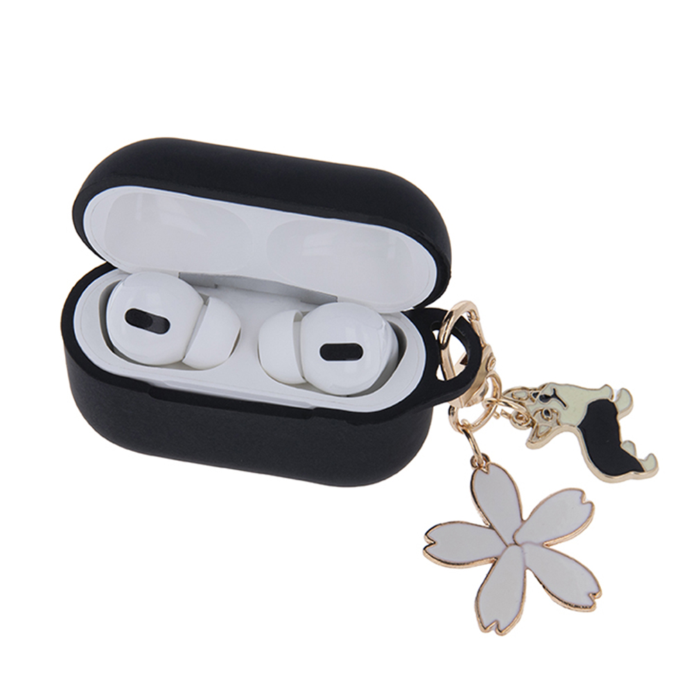 Case for Airpods 3 black with pendant