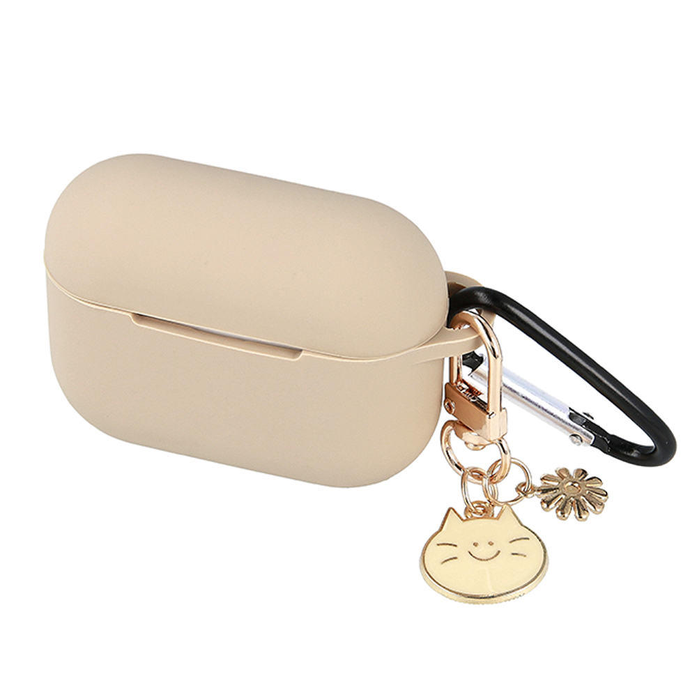 Fodral till Airpods 3 carmel med hänge