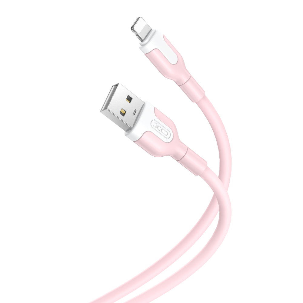 XO-kabel NB212 USB – Lightning 1,0 m 2,1A rosa