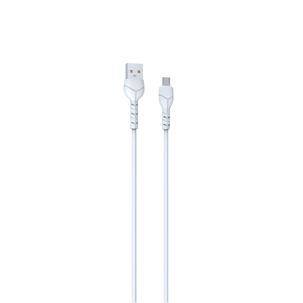 Devia cable Kintone EC144 USB – MicroUSB 1,0 m 2,1A white