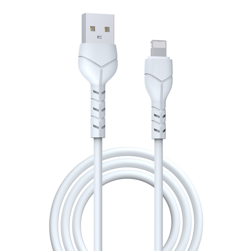 Devia cable Kintone EC143 USB – Lightning 1,0 m 2,1A white