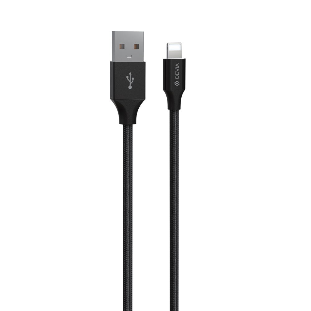 Devia cable Gracious USB - Lightning 2,0 m 2,1A black