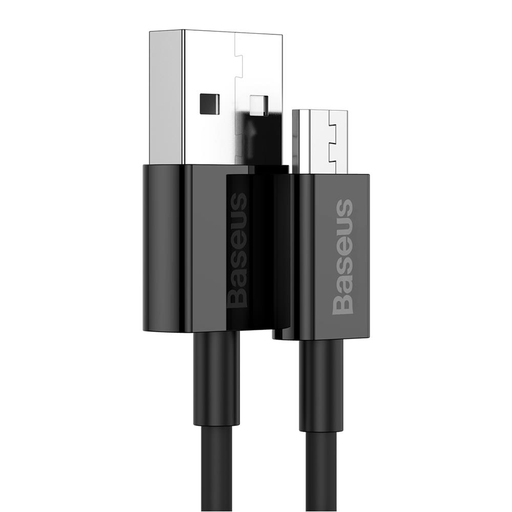 Baseus cable Superior USB – microUSB 2,0 m 2,0A black