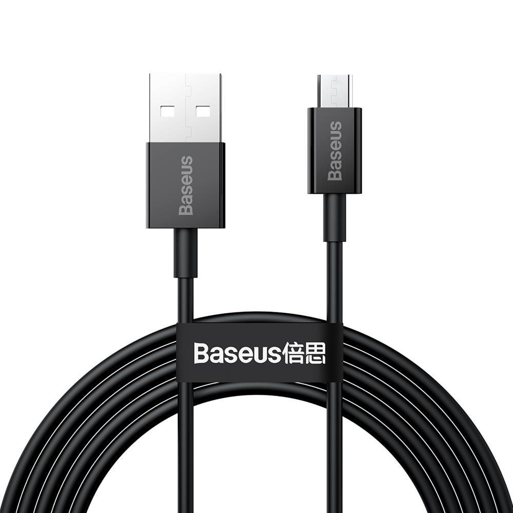 Baseus cable Superior USB – microUSB 2,0 m 2,0A black