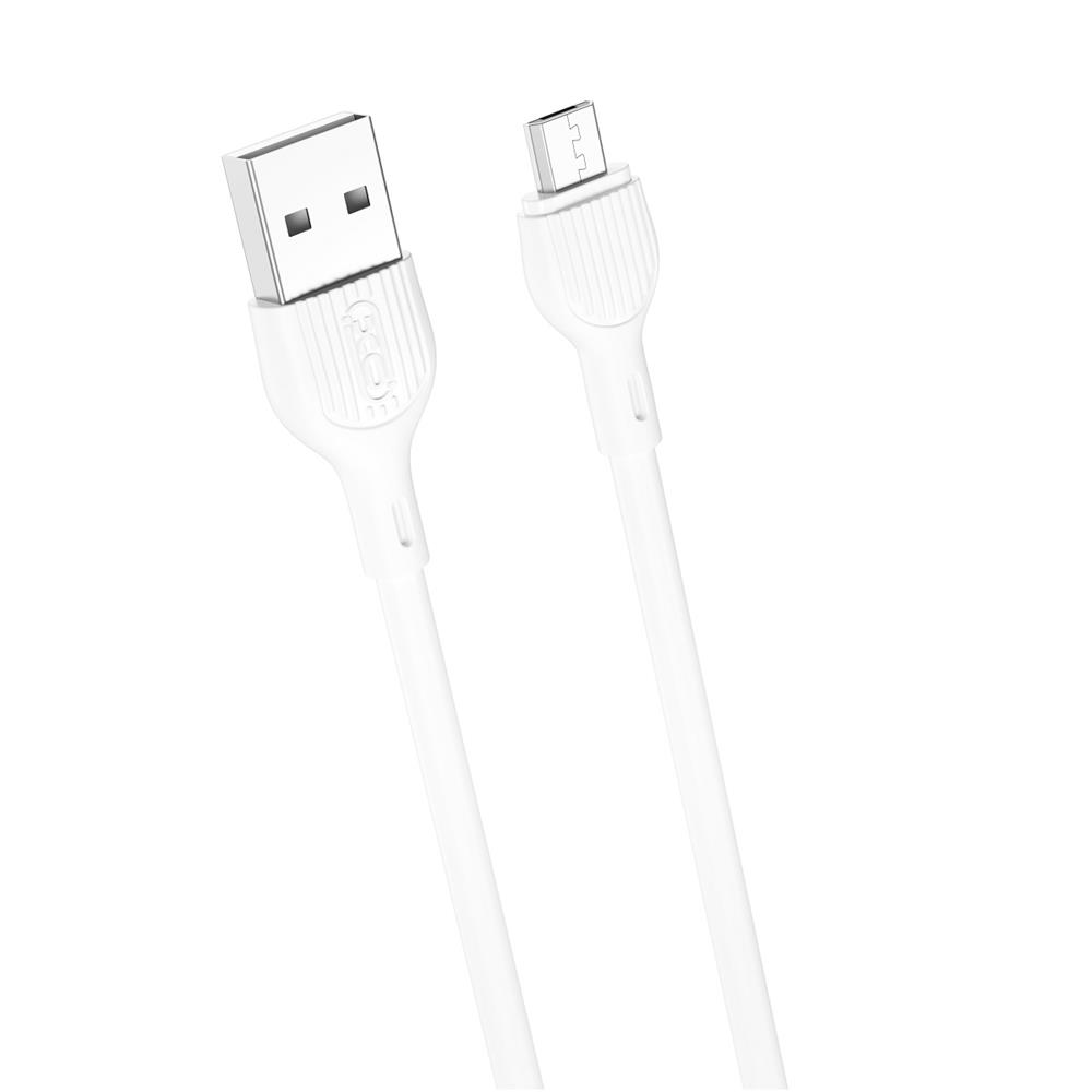 XO cable NB200 USB – microUSB 1,0m 2.1A white