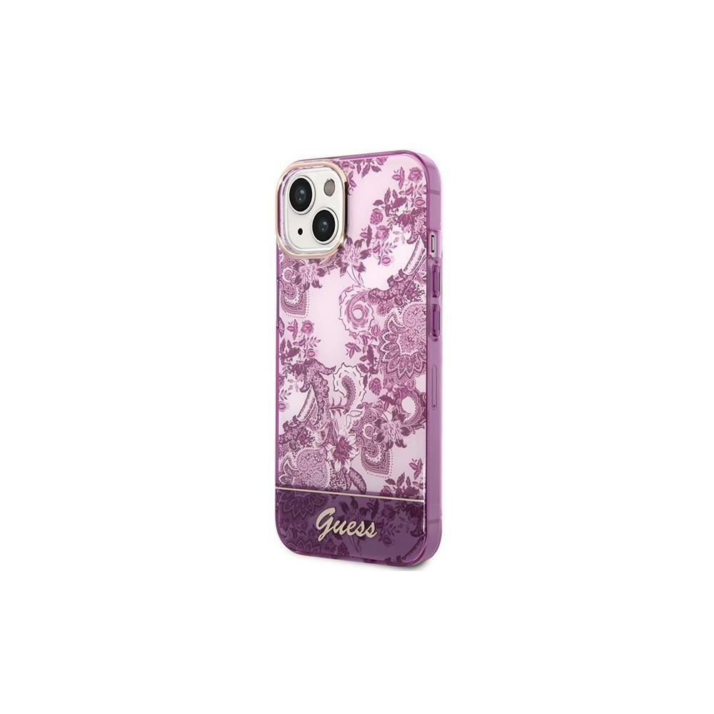 Hot pink glitter iPhone 14 Plus Case