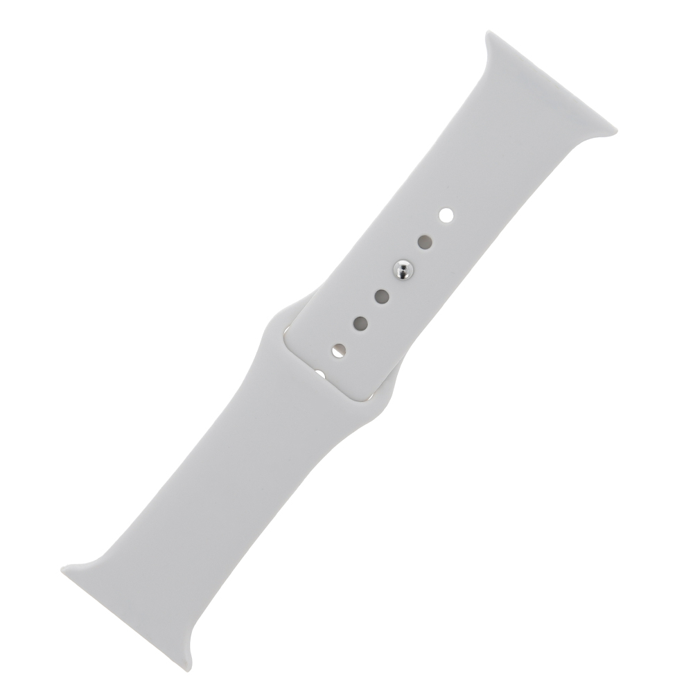 Silicone band M L for Apple Watch 38 40 41mm ivory