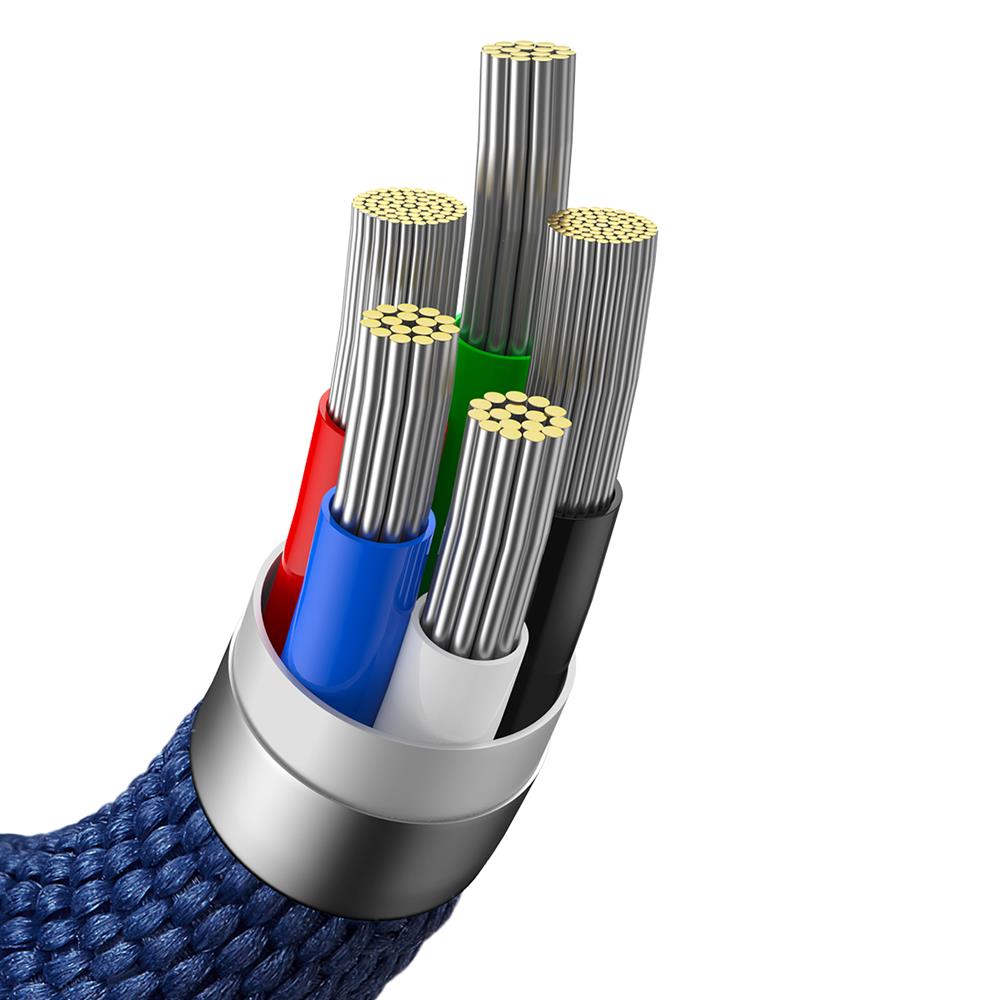 Baseus cable Crystal Shine USB-C – Lightning 1,2 m 20W blue