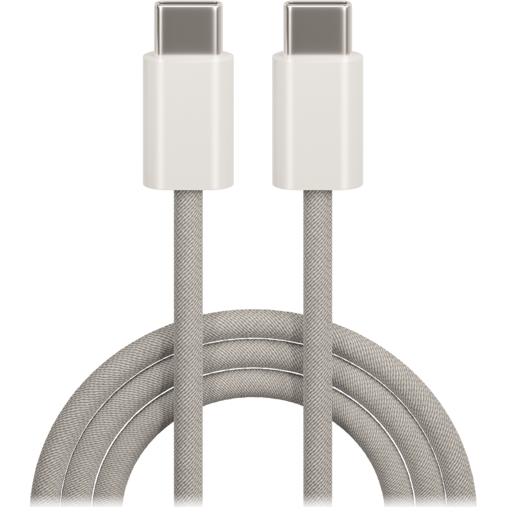Maxlife MXUC-06 cable USB-C – USB-C 1,0 m 20W grey nylon