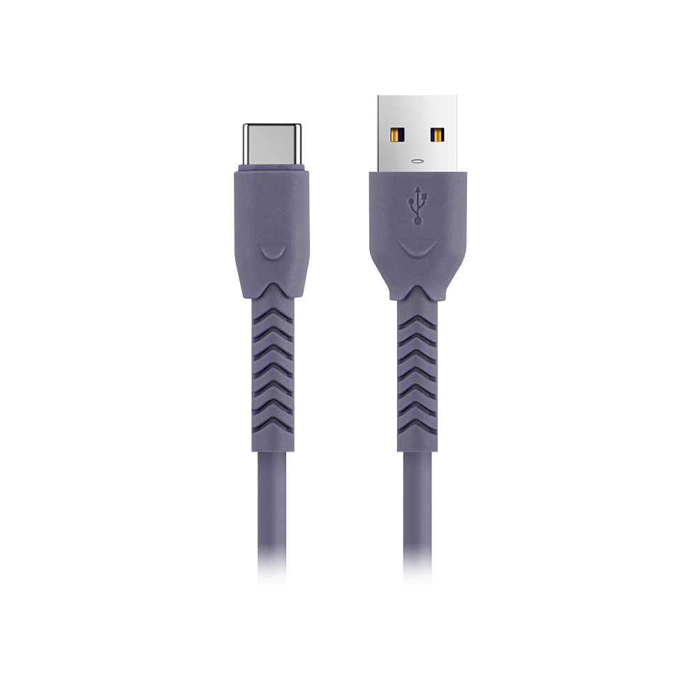 Maxlife MXUC-04 cable USB – USB-C 1,0 m 3A purple