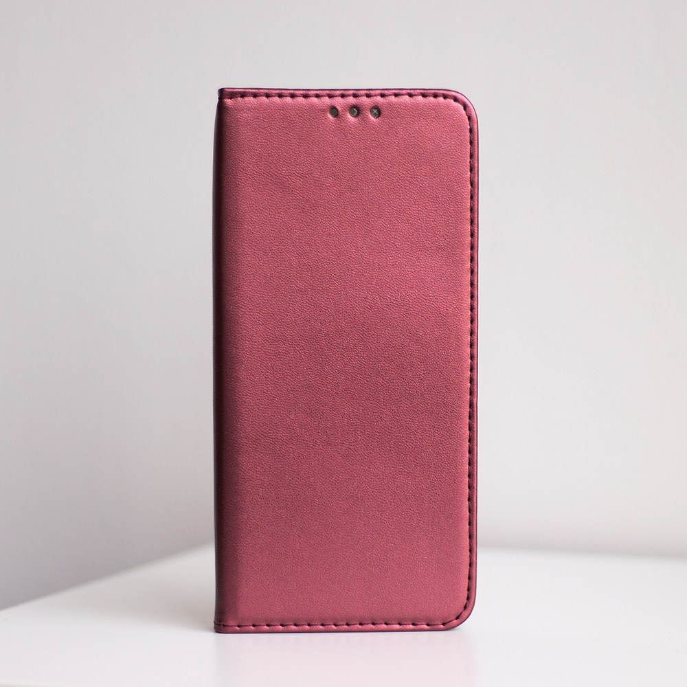 Smart Magnetic case for Samsung Galaxy A20e burgundy