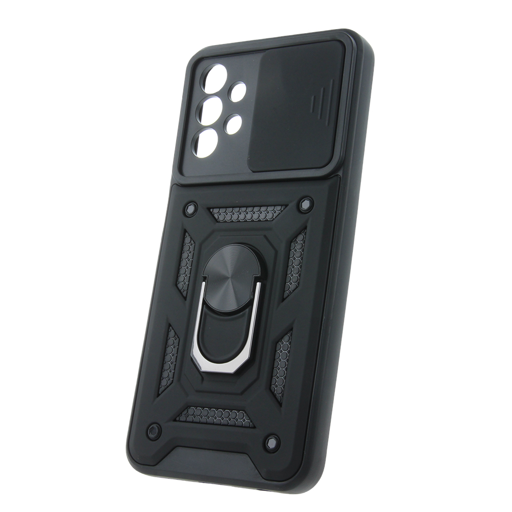 Defender Slide-fodral för Samsung Galaxy A13 4G svart