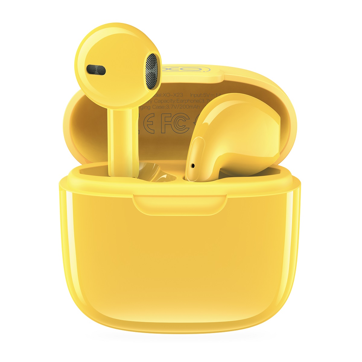 XO Bluetooth earphones X23 TWS yellow