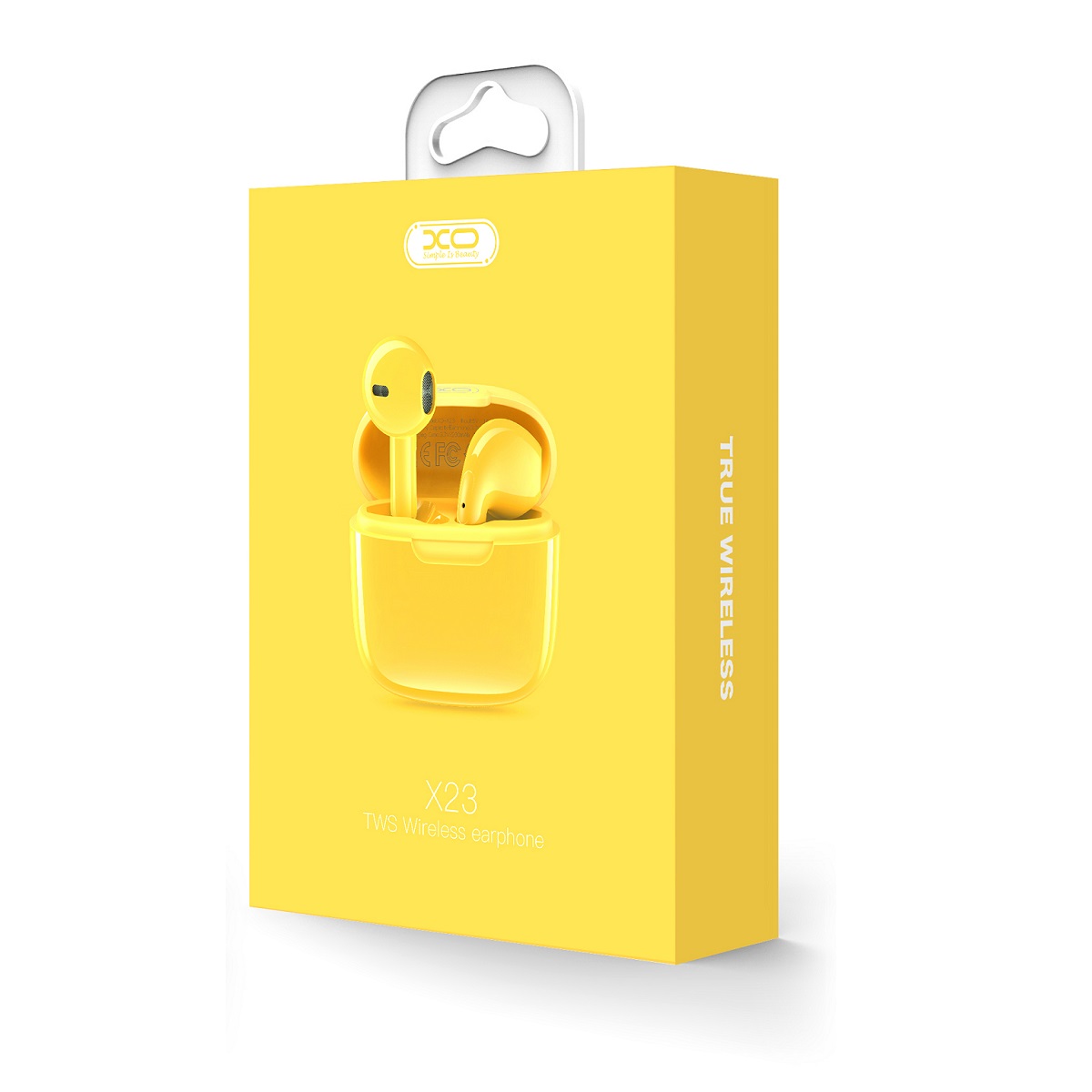 XO Bluetooth earphones X23 TWS yellow