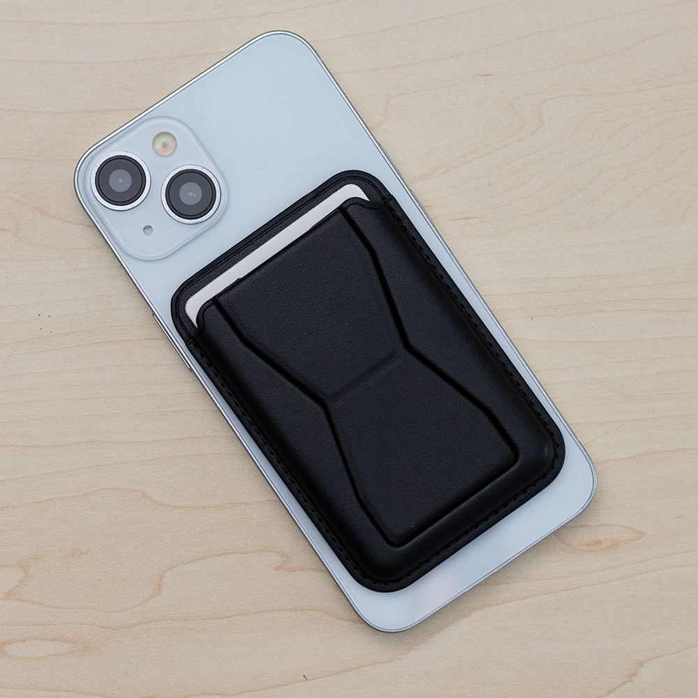 Korthållare med ställ svart