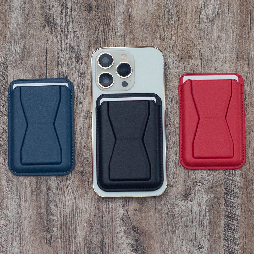 Korthållare med ställ svart