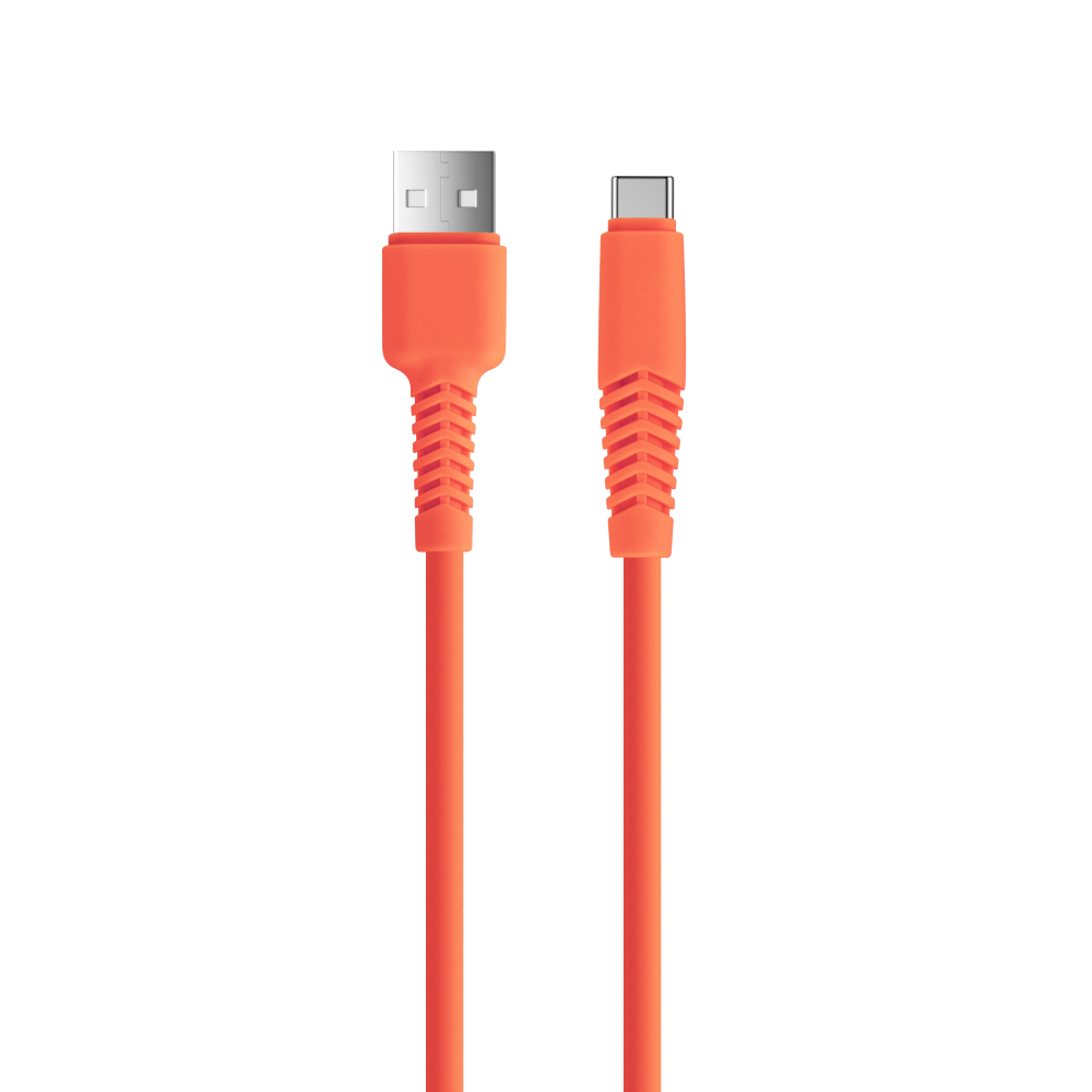 Setty sladd USB – USB-C 1,5 m 2,1A KSA-C-1.5210 orange