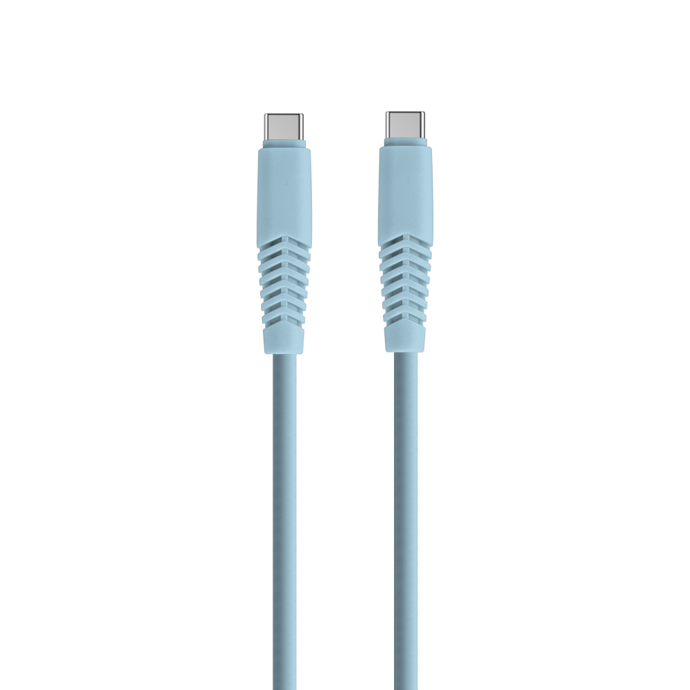 Setty sladd USB-C – USB-C 1,5 m 2,1A KSC-C-1.523 blå